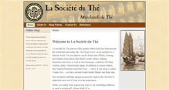 Desktop Screenshot of la-societe-du-the.com