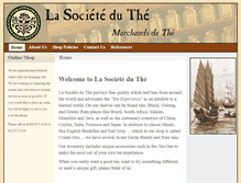 Tablet Screenshot of la-societe-du-the.com